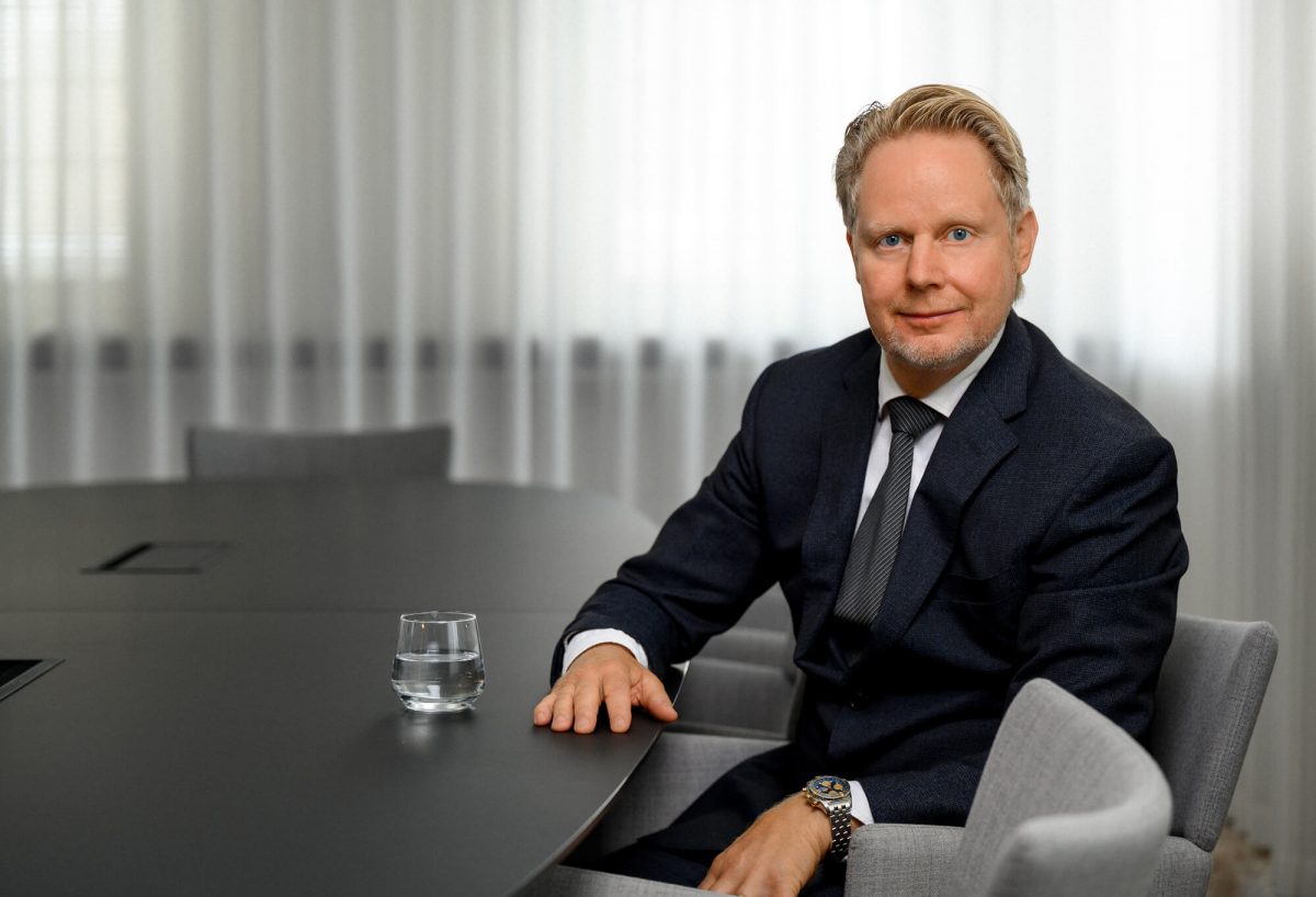 Portrait of Fredrik, CEO at MicLev.